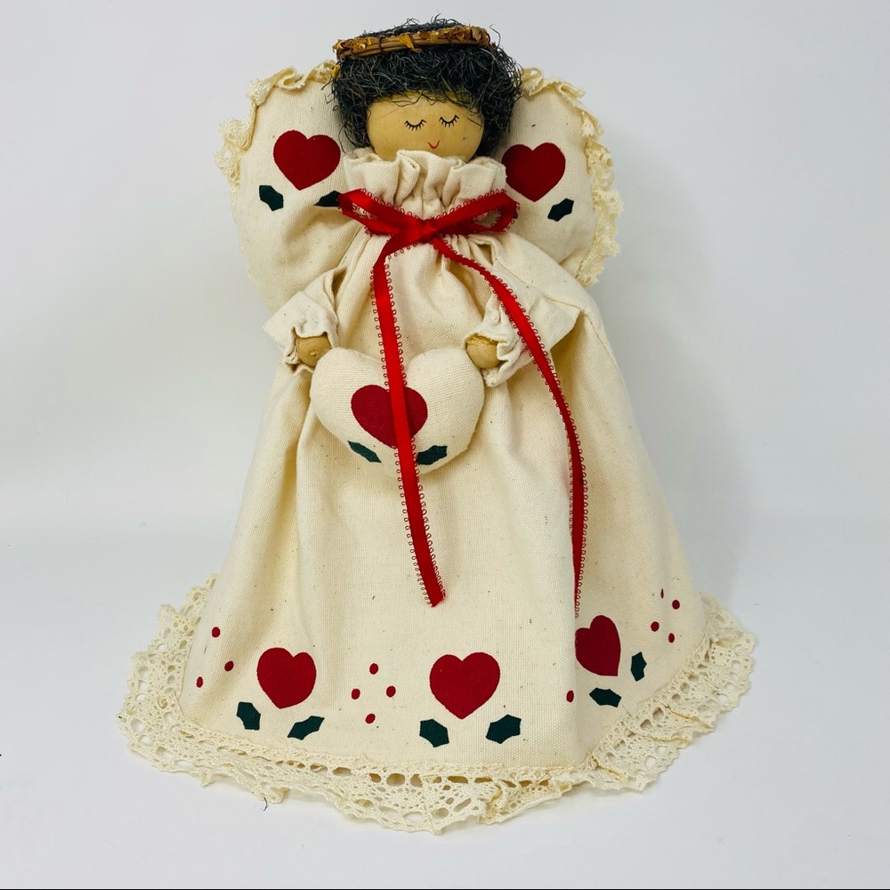 Country Christmas Angel/  Tree Topper
